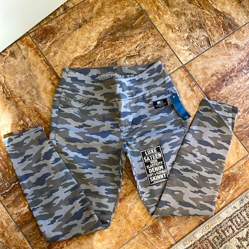 Super Flexible Denim Mid Rise Skinny